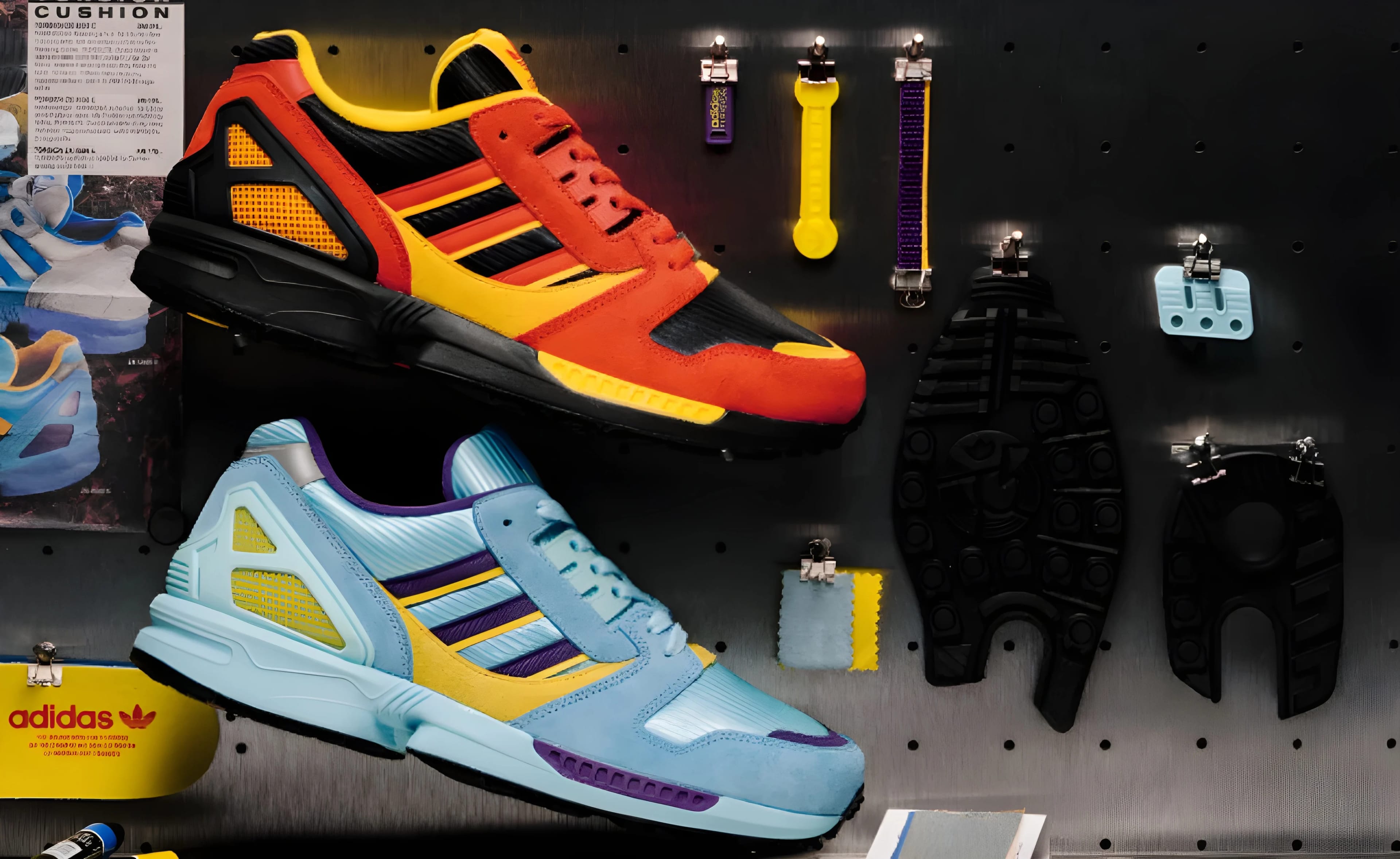 Archival adidas Grails: size? and adidas are Bringing Back the ZX 8000